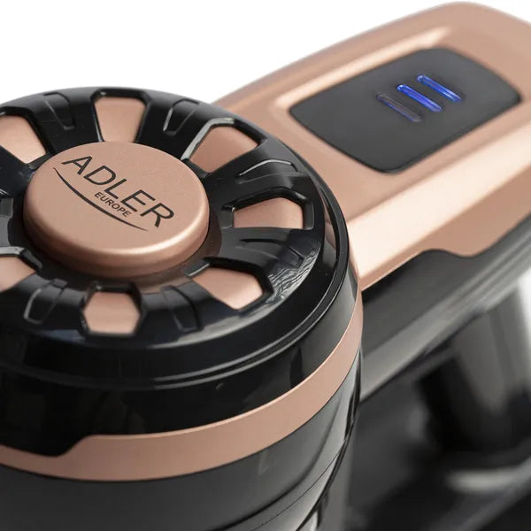 Adler AD 7044 kézi vezeték nélküli porszívó, 250 W, 40 perc, HEPA