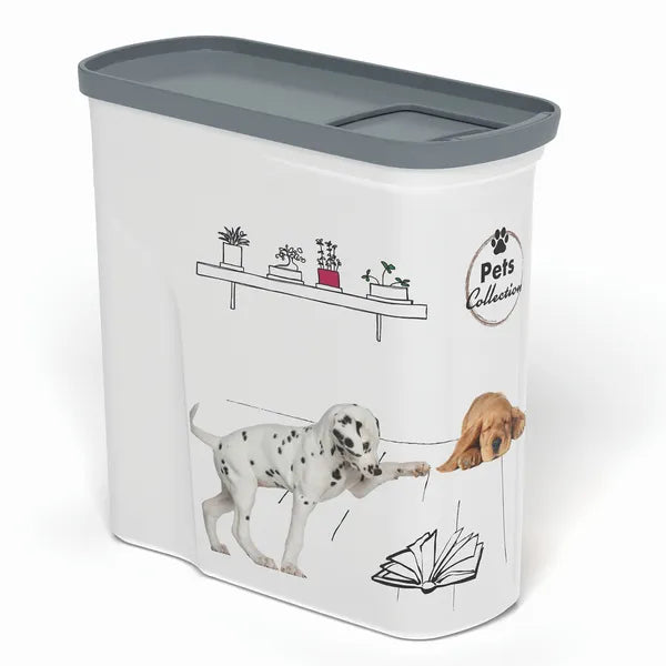 Curver PetLife 2 l táp tároló csúsztatható adagolófedéllel