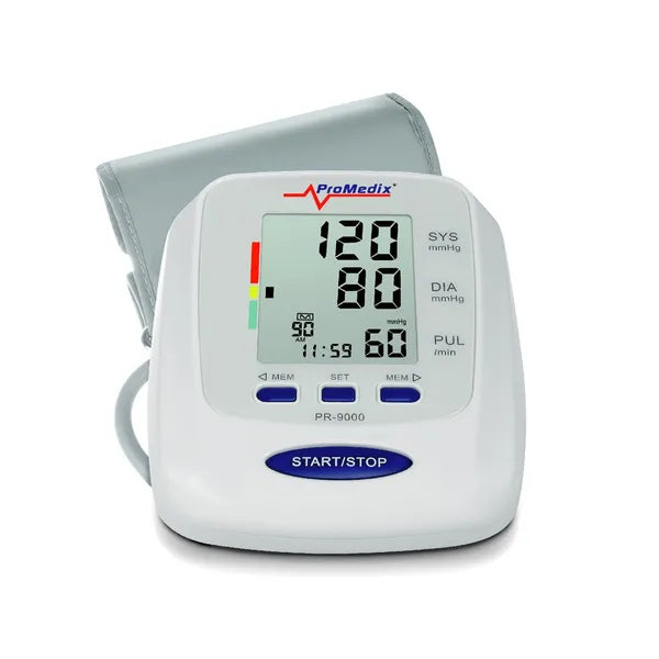 ProMedix PR-9000 felkaros vérnyomásmérő adapterrel és tokban