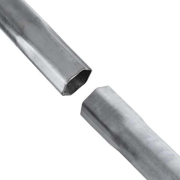Galvanizált acél antennarúd, 50 cm, Ø40 mm, 1,5 mm falvastagság