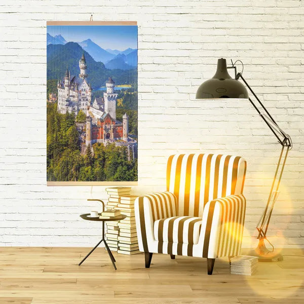Kastély mintás rugalmas infrapanel fűtőtest 430 W, 100×57 cm, 2 fokozat