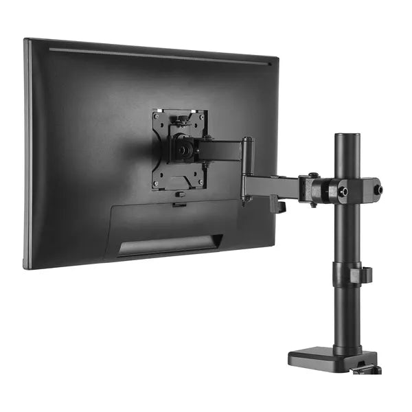 Rúdra vagy oszlopra rögzíthető monitor tartó 28-60 mm, 17-32'', 8 kg, dupla kar
