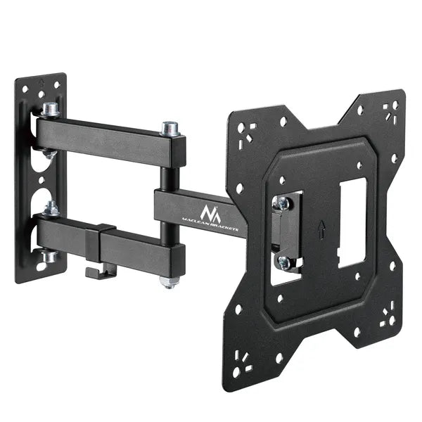 Fali TV/monitor tartó, 23-43”, 30 kg, VESA 200x200, dönthető-karos