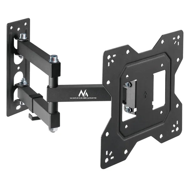 Fali TV/monitor tartó, 23-43”, 30 kg, VESA 200x200, dönthető-karos