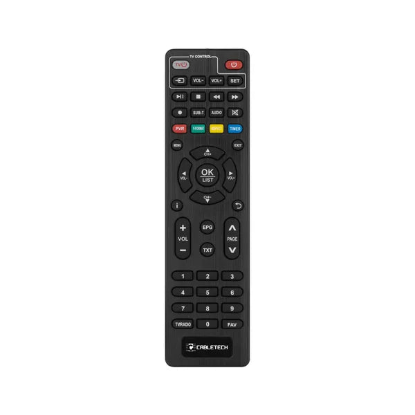 DVB-T távirányító URZ0338 és URZ0338A tunerhez, univerzális csere