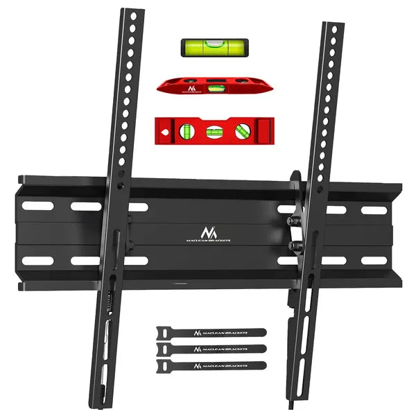 Fali TV konzol Maclean MC-748A, 32-70”, VESA 400×400, 45 kg, dönthető