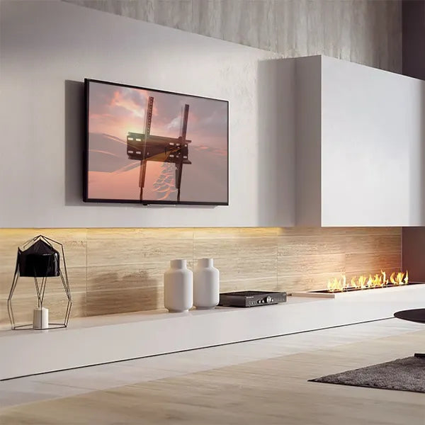 Fali TV konzol Maclean MC-748A, 32-70”, VESA 400×400, 45 kg, dönthető