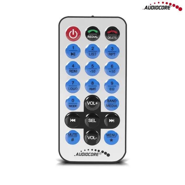 Audiocore AC9900 autórádió 4" TFT kijelzővel, Bluetooth, MP5, 4×50 W