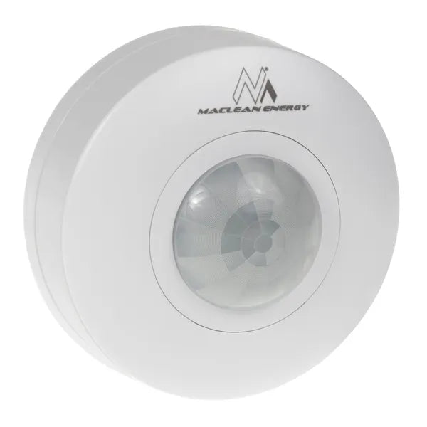 Maclean mennyezeti PIR mozgásérzékelő, 360°, 6 m, 1200 W, IP20