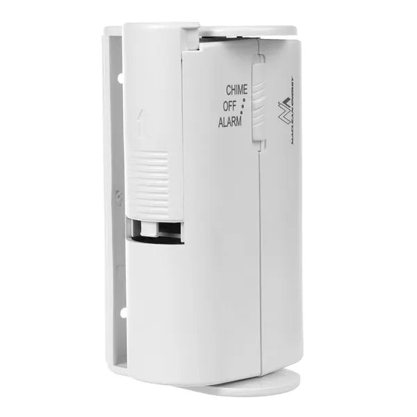 Vezeték nélküli PIR belépésjelző, 8 m, 70 dB, 9 V elemes, IP20 védelem