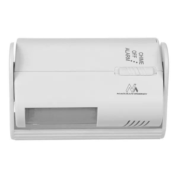 Vezeték nélküli PIR belépésjelző, 8 m, 70 dB, 9 V elemes, IP20 védelem