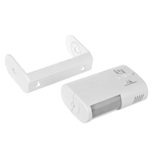 Vezeték nélküli PIR belépésjelző, 8 m, 70 dB, 9 V elemes, IP20 védelem