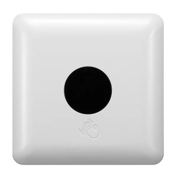 Beépíthető rövid hatótávú PIR kézérzékelő, 5–6 cm, IP20, 1200 W, fehér