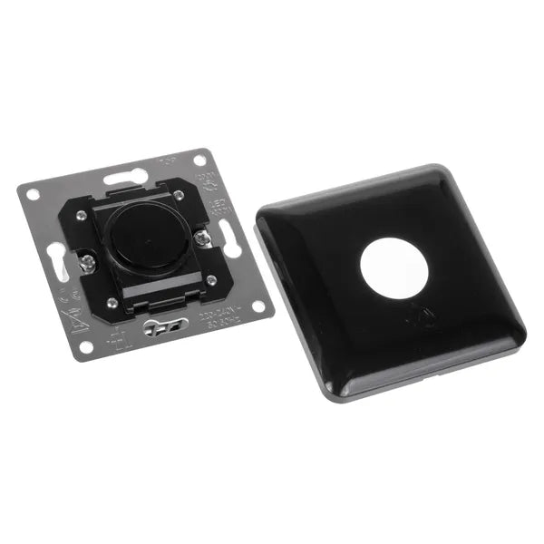 Süllyeszthető PIR kézmozdulat-érzékelő kapcsoló, 5-6 cm, 1200 W, fekete