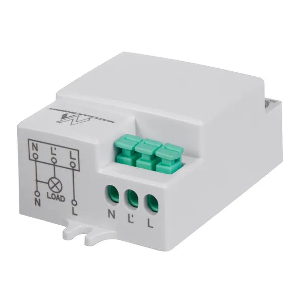 Mikrohullámú mozgásérzékelő 5,8 GHz, 8 m, 1200 W, IP20, Maclean MCE316