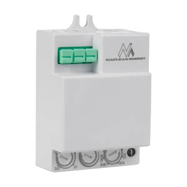Mikrohullámú mozgásérzékelő 5,8 GHz, 8 m, 1200 W, IP20, Maclean MCE316