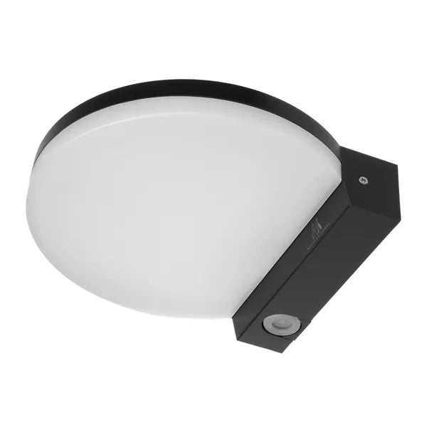 Szürke LED kültéri lámpa 15 W 1300 lm IP65 4000 K semleges fehér