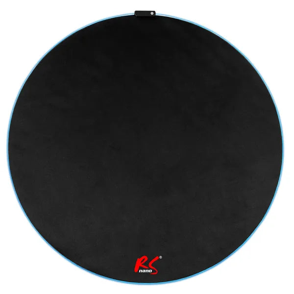 NanoRS RS171 RGB kerek gamer székalátét, 100 cm átmérő