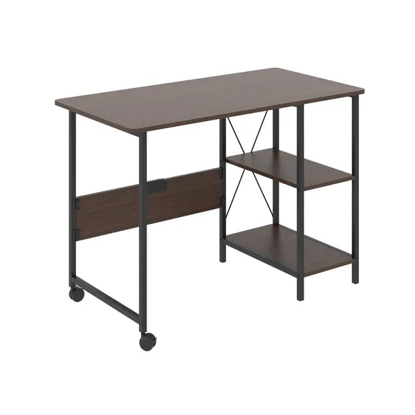 Összecsukható loft íróasztal 107×45×75 cm, 150 kg teherbírás, sötét dió