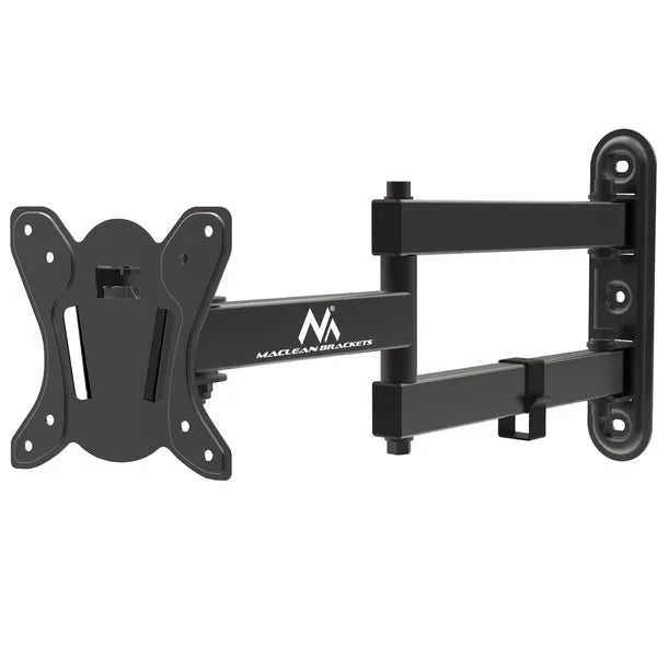 Fali TV- és monitortartó kar 13–32″, 30 kg, VESA 100x100, fekete