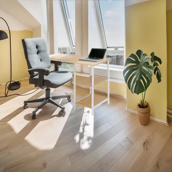 Összecsukható loft íróasztal 107x45x75 cm, 150 kg, világos bükk