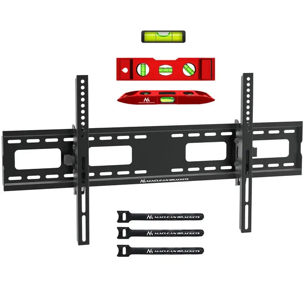 Maclean fali TV konzol, 43-100″, 120 kg, VESA 800×400, dönthető