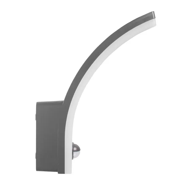 LED reflektor mozgásérzékelővel, 20 W, IP65, 2000 lm, 4000 K, szürke