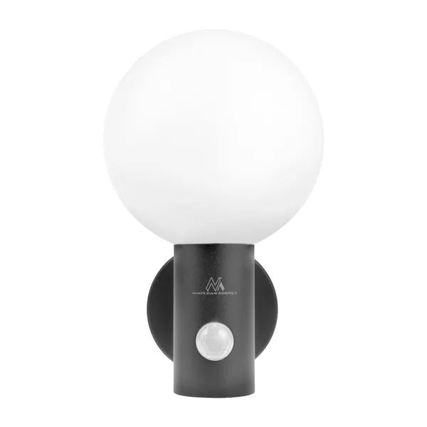 LED kültéri lámpa PIR mozgásérzékelővel 15W 1600lm IP65 4000K szürke
