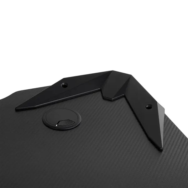 Nanors rs345 fekete gamer asztal, 110x60cm, 150kg, pohártartóval