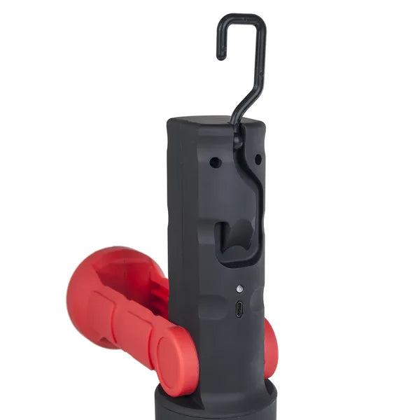 Akkus COB LED szerelőlámpa 2 db, összekapcsolható, 600/1200 lm, mágnes, kampó