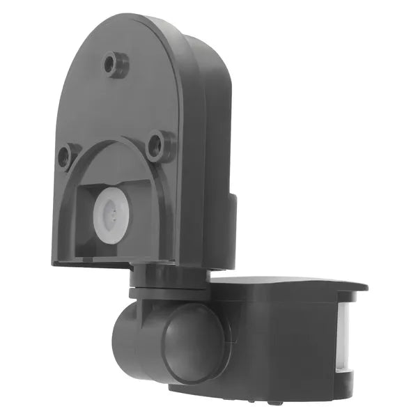 Maclean falra szerelhető mozgás- és alkonykapcsoló, 180°, IP44, 1200 W, szürke