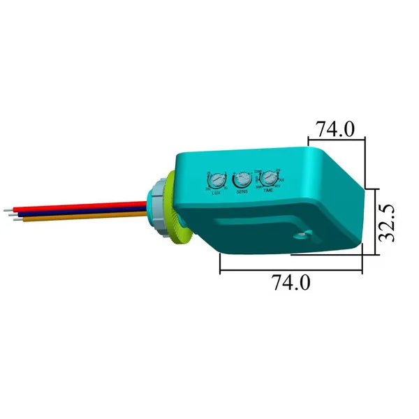 Maclean beépíthető mikrohullámú mozgásérzékelő, 4-10 m, 1200 W