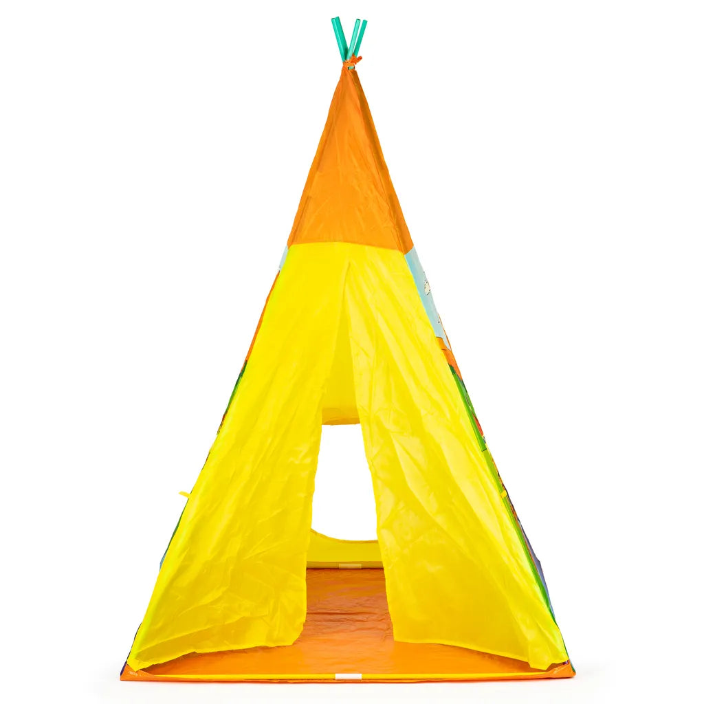 Indián sátor, wigwam gyerekeknek, 100 x 100 x 135 cm, indián minta