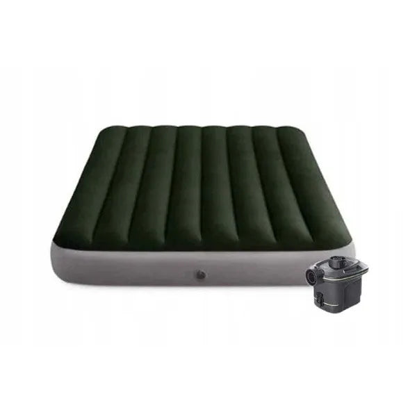 Nagy felfújható matrac + elektromos pumpa INTEX 64779