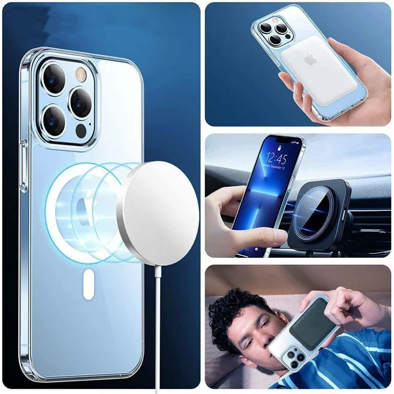 IPhone 13 Pro Max Tech-Protect Magmat Magsafe tiszta átlátszó