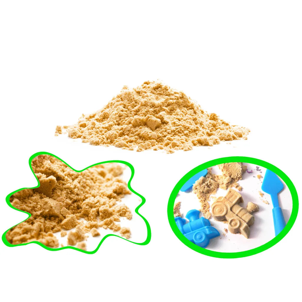 Kinetikus homok tasakban 1kg, bézs