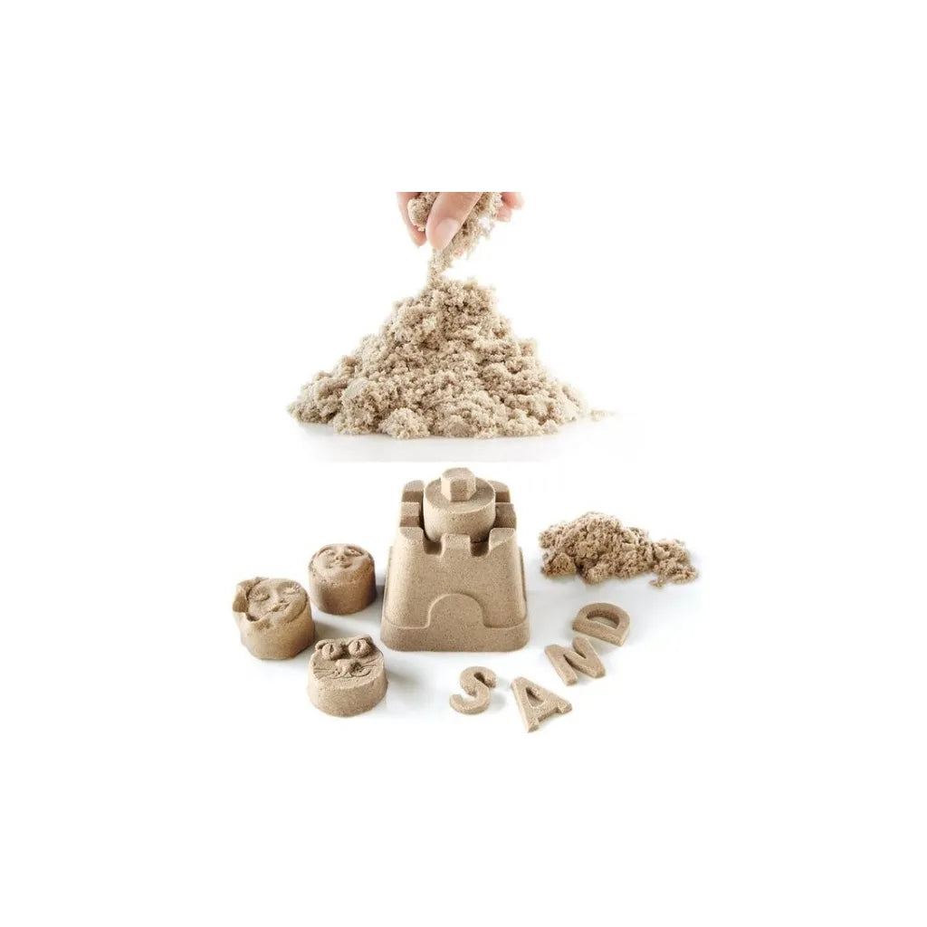 Kinetikus homok tasakban 1kg, bézs