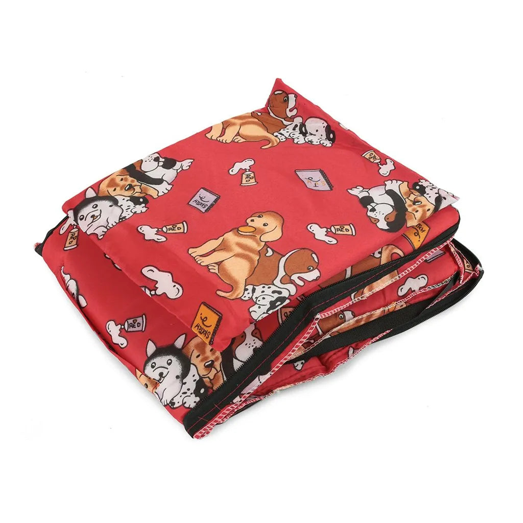 Kutya- macska kennel puha anyagból, XL méret, 36cm x 37cm x 30cm, többféle szín és minta