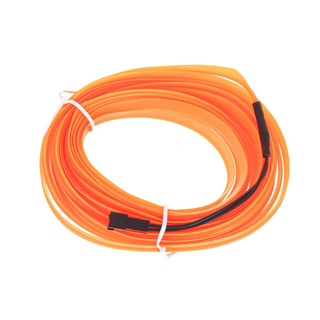 LED szalag, 5m, narancssárga, USB/12V