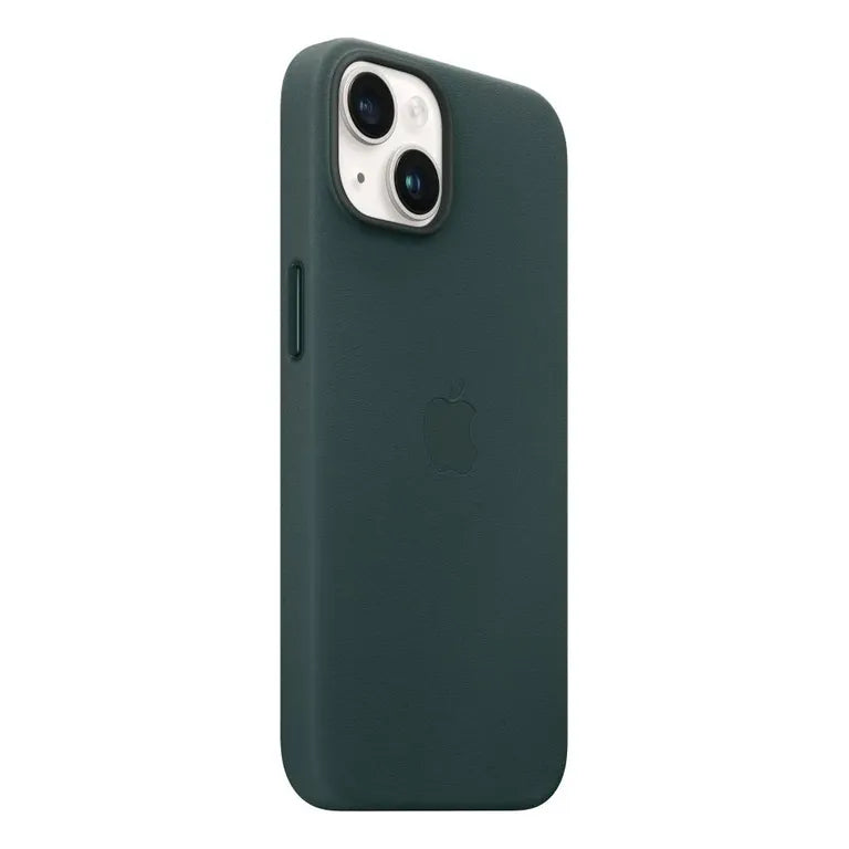 MPP53ZM/A Apple bőrborítás, beleértve. MagSafe iPhone 14-hez Forest Green tok