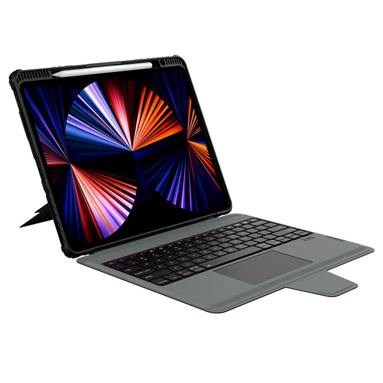 Nillkin Bumper Combo Keyboard  tok pro iPad Pro 12.9 2020/2021/2022 fekete