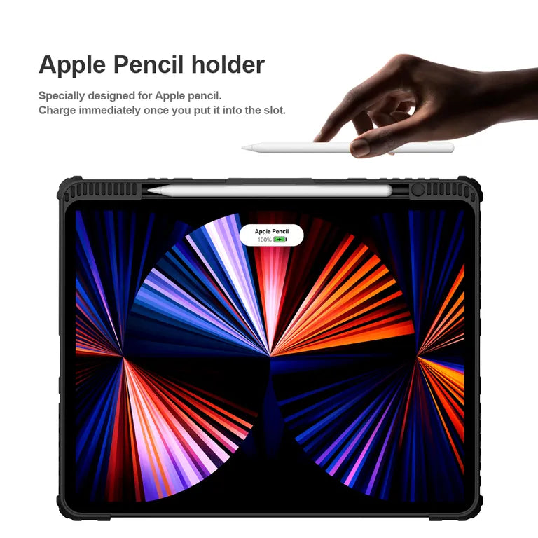Nillkin Bumper Combo Keyboard  tok pro iPad Pro 12.9 2020/2021/2022 fekete
