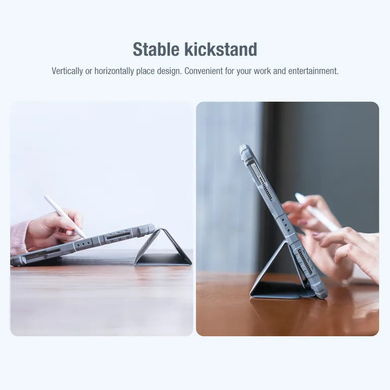 Nillkin Bumper PRO Védő állvány tok pro iPad 12.9 2020/2021/2022 fekete