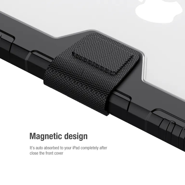 Nillkin Bumper PRO védőállvány tok pro iPad 10.2 2019/2020/2021 fekete