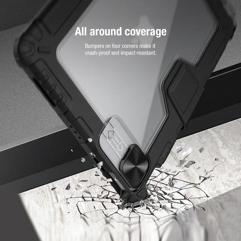Nillkin Bumper PRO védőállvány tok pro iPad 10.9 2020/Air 4/Air 5/Pro 11 2020/2021/2022 Fekete