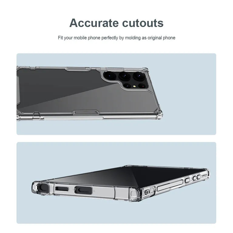 Nillkin Nature TPU PRO Kryt pro Samsung Galaxy S23 Ultra átlátszó tok