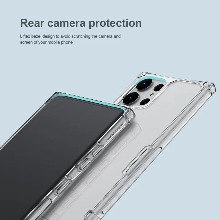 Nillkin Nature TPU PRO Kryt pro Samsung Galaxy S23 Ultra átlátszó tok