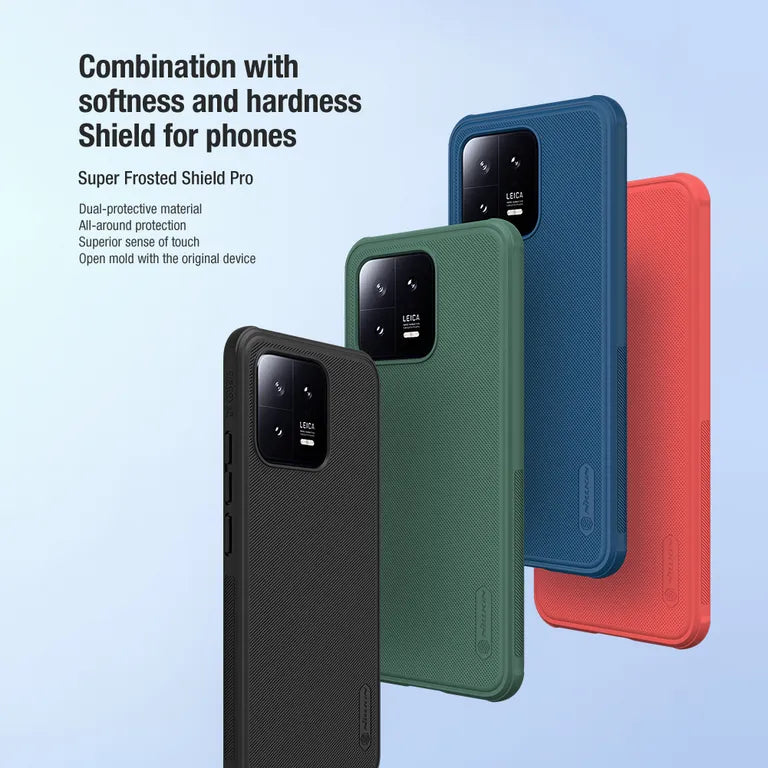 Nillkin Super Frosted PRO Zadní Kryt pro Xiaomi 13 fekete tok