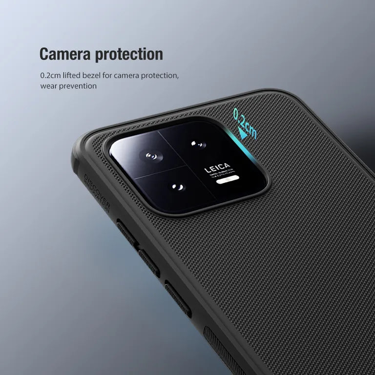 Nillkin Super Frosted PRO Zadní Kryt pro Xiaomi 13 fekete tok