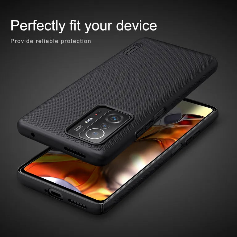 Nillkin Super Frosted Shield tok a Xiaomi 11T/11T Pro készülékhez (kék)